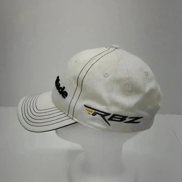 TaylorMade RBZ Embroidered White and Black Adjustable Hat - Picture 2 of 7
